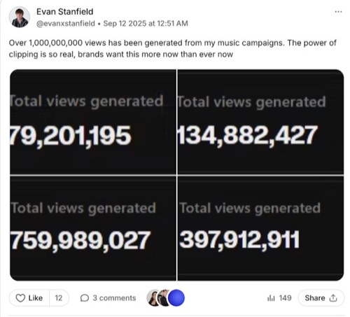 Evan Stanfield - 1B+ views
