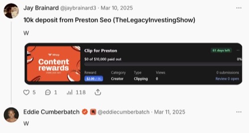 Rick Sessoms - $5k content reward