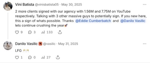 Vini Batista - Creator testimonial